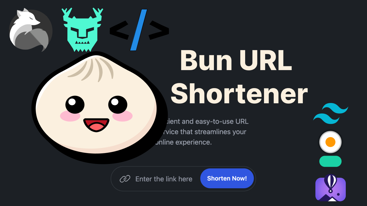 Create Your Own URL Shortener with Bun, Elysia, Turso, and HTMX